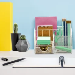 Sorbus Desk Organizer - White -Office Supplies GUEST af25d04e 8751 4a56 aa5f b1338c709270