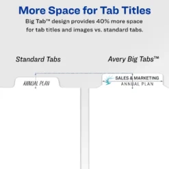 Avery Print & Apply Clear Label Dividers W/White Tabs 5-Tab Letter 5 Sets 11492 -Office Supplies GUEST b0a4d82d 127c 41cf bb65 b69473908735