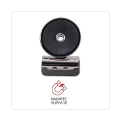 Universal Bulldog Magnetic Clips Metal 7/16" Capacity 1 1/4" Wide Nickel-Plated 18/PK 31260 -Office Supplies GUEST b0cf11cc 34ca 4ae1 90c5 09d7138a64fc