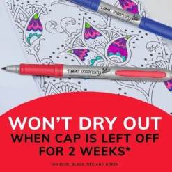 Bic Intensity Ultra Permanent Marker Extra-Fine Needle Tip Deep Sea Blue Dozen GPMU11BE -Office Supplies GUEST b1978e7e 6a5a 4d92 b2df bfbaed38d534