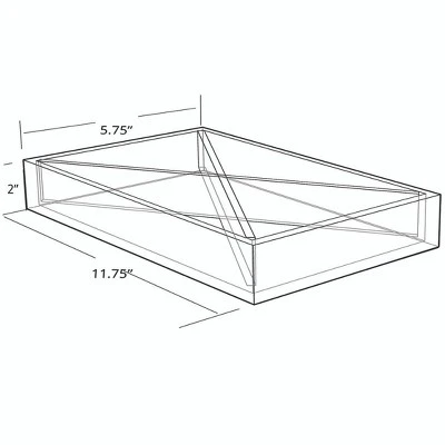 Azar Displays Large Tray Four Compartment Desk Organizer 3 Azar Displays Large Tray Four Compartment Desk Organizer - Image 3