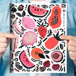 TF Publishing 2023-24 Academic Planner Monthly 9"x11" Fruits For You -Office Supplies GUEST b1e51641 3fdd 43d3 a7a0 b4c6d5e136ec