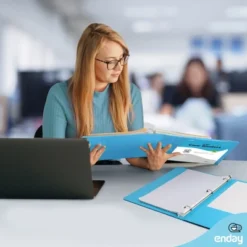 Enday 3-Ring View Binder With 2-Pockets - Multicolor 6 Pack 16 Enday 3-Ring View Binder With 2-Pockets - Multicolor 6 Pack -Office Supplies GUEST b35df71d 2bfc 4a48 8b3c 12408289b8de