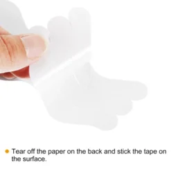 Unique Bargains Non Slip Bathtub Stickers Safety Shower Treads Adhesive Decal S Shape With Scraper For Tub Shower White 0.6 Ft X 0.5 Inch -Office Supplies GUEST ba363c89 9afd 4b7c af03 af2a16731795