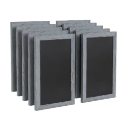 Merrick Lane Set Of 10 Wall Mount Magnetic Chalkboards 27 Merrick Lane Set Of 10 Wall Mount Magnetic Chalkboards -Office Supplies GUEST bd80c226 5a59 478d b991 3223374416d1
