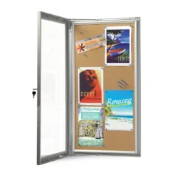 Azar Displays Medium Enclosed Cork Bulletin Board W/ Lock & Key 10 Azar Displays Medium Enclosed Cork Bulletin Board W/ Lock & Key -Office Supplies GUEST be2aa739 0aa7 4a83 9302 f99e7526da5f
