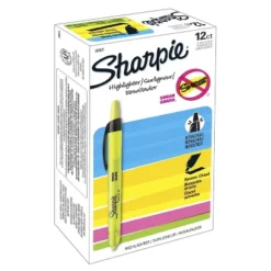 Sharpie Accent Retractable Highlighters Chisel Tip Fluorescent Yellow Dozen 28025 9 Sharpie Accent Retractable Highlighters Chisel Tip Fluorescent Yellow Dozen 28025 -Office Supplies GUEST bee93aa0 2f99 45db 9904 69fa34423cc5
