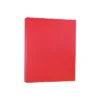 JAM Paper Metallic 100lb Colored Cardstock 8.5 X 11 Jupiter Red Stardream 173SD8511JU285