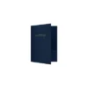LUX 9 X 12 Tax Return Folders Standard Two Pocket 250/Pack Dark Blue Linen 250/Pack (SF101546TAX250)