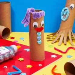 Bright Creations 36-Pack Brown Cardboard Tubes For Arts And Crafts, DIY Craft Paper Roll (3 Sizes)