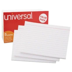 UNIVERSAL Ruled Index Cards 5 X 8 White 500/Pack 47255 -Office Supplies GUEST c2e86b4f 206e 4154 882c e9c90bf2699f