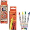 Juvale 30 Pack Halloween Crayons For Kids, Party Favors, Mummy Design (4 Colors)