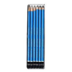Staedtler Mars Lumograph Sketching Pencil Set 6/Set 2/Pack 52368-PK2
