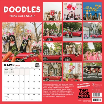 TF Publishing 2024 Wall Calendar 12"x12" That Dood Squad 4 TF Publishing 2024 Wall Calendar 12"x12" That Dood Squad - Image 4