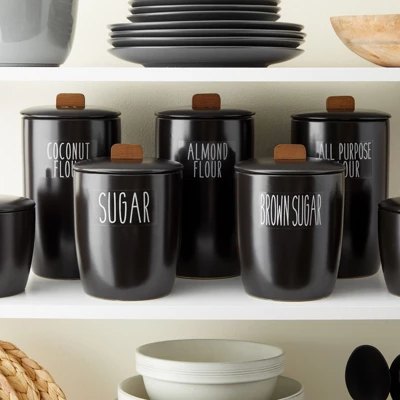 Talented Kitchen 136 Pantry Labels For Food Containers, Preprinted White All Caps On Clear Stickers For Jars, Kitchen Canisters 1 Talented Kitchen 136 Pantry Labels For Food Containers, Preprinted White All Caps On Clear Stickers For Jars, Kitchen Canisters