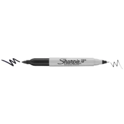 Sharpie Twin Tip Permanent Marker Fine/Ultra Fine Point 4/PK Ast 32175PP -Office Supplies GUEST c91e7398 9672 4e8a 9e9e acf00e819e18