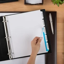 Avery Print & Apply Clear Label Dividers W/White Tabs 5-Tab 11 1/4 X 9 1/4 5 Sets 11440 13 Avery Print & Apply Clear Label Dividers W/White Tabs 5-Tab 11 1/4 X 9 1/4 5 Sets 11440 -Office Supplies GUEST c94d283a efe1 4136 89e0 5a550eb5ded9