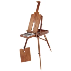 Creative Mark Safari Deluxe French Easel Walnut Stain -Office Supplies GUEST cabb3811 bdad 405f 8701 54ba4a81e0c6