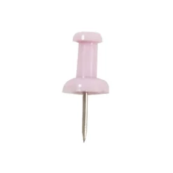 JAM Paper Colored Pushpins Baby Pink Push Pins 2 Packs Of 100 (222419048A) -Office Supplies GUEST cb5838bc f26d 46c4 b6b0 8868fbd65d78