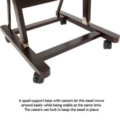 SoHo Urban Artist Wooden H-Frame Studio Easel -Office Supplies GUEST ce18eb1d e64e 49d3 8f83 437742c4e9ee