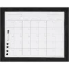23" X 29" Beatrice Monthly Calendar Black - DesignOvation