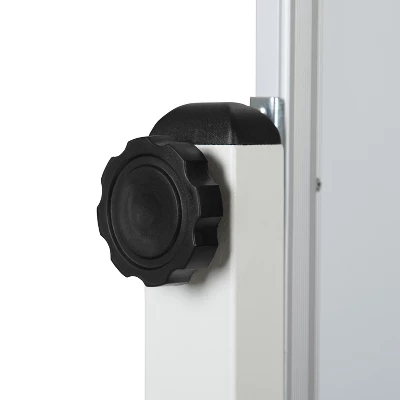 Flash Furniture HERCULES Series Double-Sided Mobile White Board Stand With Pen Tray 10 Flash Furniture HERCULES Series Double-Sided Mobile White Board Stand With Pen Tray - Image 10