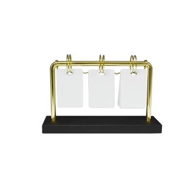 Desk Calendar Gold - Threshold™ 2 Desk Calendar Gold - Threshold™ - Image 2