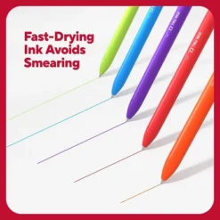 TRU RED Quick Dry Gel Pens Fine Point 0.5mm Blk Dozen TR54471 -Office Supplies GUEST d0e6bffa 8dde 4f55 be31 d166b35f703e