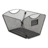 Safco Onyx Mesh Desktop Tub File Storage Box Letter Black 2162BL