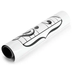 Bright Creations Magnetic Dry Erase Music Staff Whiteboard Sheet, Laminated Poster 45.5" Long -Office Supplies GUEST d460e10c 4e5d 43cf 90c8 40853c7367b0