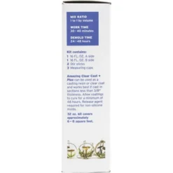 Amazing Clear Cast Plus Epoxy Kit 32oz-32oz -Office Supplies GUEST d4962631 24bc 4cc8 b8f4 feaba30c311c