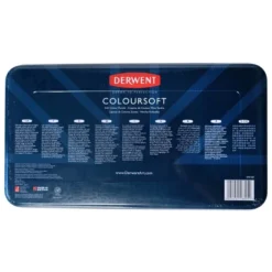 Colored Pencil Set - Derwent Coloursoft 72ct -Office Supplies GUEST d49eab05 0bd5 4f92 ac90 1287a4d0f918