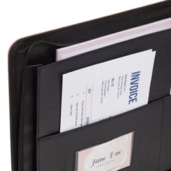 Juvale Rose Gold 7 Ring Business Checkbook Binder With Zipper For Checks, PU Leather, 15 X 11 X 2 In 10 Juvale Rose Gold 7 Ring Business Checkbook Binder With Zipper For Checks, PU Leather, 15 X 11 X 2 In -Office Supplies GUEST d606672d c856 4eff 888a 873c7d70ee68