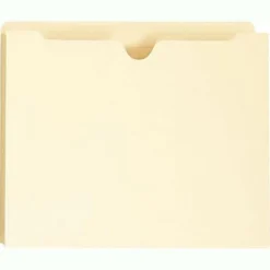 Universal Manila File Jackets With Reinforced Tabs One Inch Expansion Letter 50/Box 73500