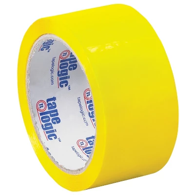 Tape Logic Colored Carton Sealing Heavy Duty Packing Tape 2" X 55 Yds. Yellow 36/Carton (T90122Y) 1 Tape Logic Colored Carton Sealing Heavy Duty Packing Tape 2" X 55 Yds. Yellow 36/Carton (T90122Y)