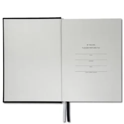 Wit & Delight 2024 Planner 8.75"x6.25" Weekly/Monthly Linen Black