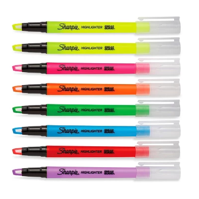Sharpie Clear View 12pk Highlighters Chisel Tip Multicolored 2 Sharpie Clear View 12pk Highlighters Chisel Tip Multicolored - Image 2