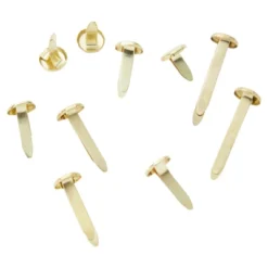 Juvale 500 Pieces Mini Metal Brads For Crafts, Split Pin Brass Paper Fasteners For Scrapbooking, Handmade Cards, DIY Projects, 5 Assorted Sizes -Office Supplies GUEST de950485 5088 4886 8747 660f8aaadd76