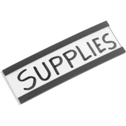 Bright Creations Set Of 50 Magnetic Label Holders With Paper Inserts & Clear Protector Film For Shelf Bins, 1x3 Inches -Office Supplies GUEST df329eb0 b945 4865 8f07 91f1e2aeec7a