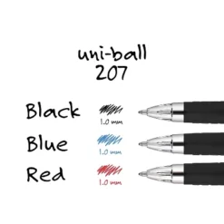 Uni-ball Uniball 207 Retractable Gel Pens Bold Point 1.0mm Black Ink 12/Pack (1790895) -Office Supplies GUEST e09c7e98 d00b 48cf af38 c0ef54971cd3