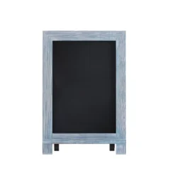 Merrick Lane Set Of 10 Wall Mount Or Tabletop Magnetic Chalkboards With Folding Metal Legs -Office Supplies GUEST e110a812 22f5 4e7f 93cc 469d57e1f48e