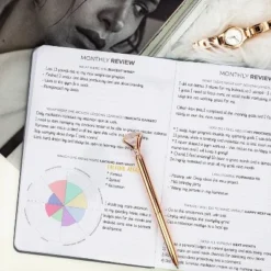 Undated Planner Premium Weekly 7"x10" Silver Black - Clever Fox -Office Supplies GUEST e2ae2cb5 d4d2 42c7 a5a8 9dfce140b626