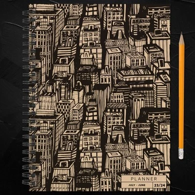 TF Publishing 2023-24 Academic Planner Weekly/Monthly 6"x8" In The City 5 TF Publishing 2023-24 Academic Planner Weekly/Monthly 6"x8" In The City - Image 5