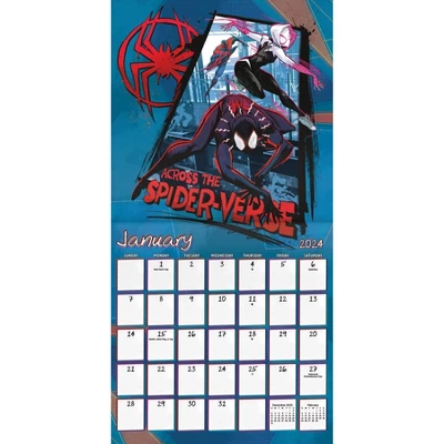 Trends International Inc. 2023-24 Wall Calendar 12"x12" Marvel Spider-Man: Across The Spider-Verse 1 Trends International Inc. 2023-24 Wall Calendar 12"x12" Marvel Spider-Man: Across The Spider-Verse