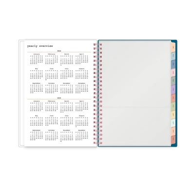 WAAV 2024 Planner With Notes Pages Weekly/Monthly 5.875"x8.625" Frosted Cover Judith 6 WAAV 2024 Planner With Notes Pages Weekly/Monthly 5.875"x8.625" Frosted Cover Judith - Image 6