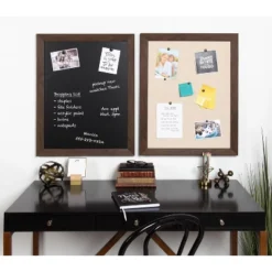 29" X 23" Beatrice Chalkboard Walnut Brown - DesignOvation 7 29" X 23" Beatrice Chalkboard Walnut Brown - DesignOvation -Office Supplies GUEST e62430f1 430d 4ad9 9e4d 60808cdc149e
