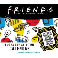 Trends International Inc. 2024 Daily Desk Calendar 4.25"x5" Friends -Office Supplies GUEST e730b600 75f2 45ce b98e 34a7e431688e