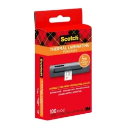 Scotch Business Card Size Thermal Laminating Pouches 5 Mil 3 3/4 X 2 3/8 100/Pack TP5851100 -Office Supplies GUEST e7bb9885 9394 46b5 9866 83b04da4c38b