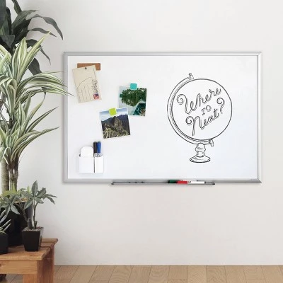 U Brands 23"x35" Magnetic Dry Erase Board Aluminum Frame 3 U Brands 23"x35" Magnetic Dry Erase Board Aluminum Frame - Image 3