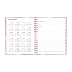 Blue Sky 2024 Planner 7"x9" Weekly/Monthly Hard Cover Raquel -Office Supplies GUEST e8b55135 a608 478d 92ca ba3d1376eb97